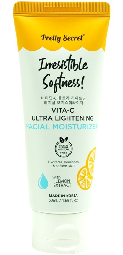 Pretty Secret Irresistible Softness Vita-c Ultra Lightening Facial Moisturizer