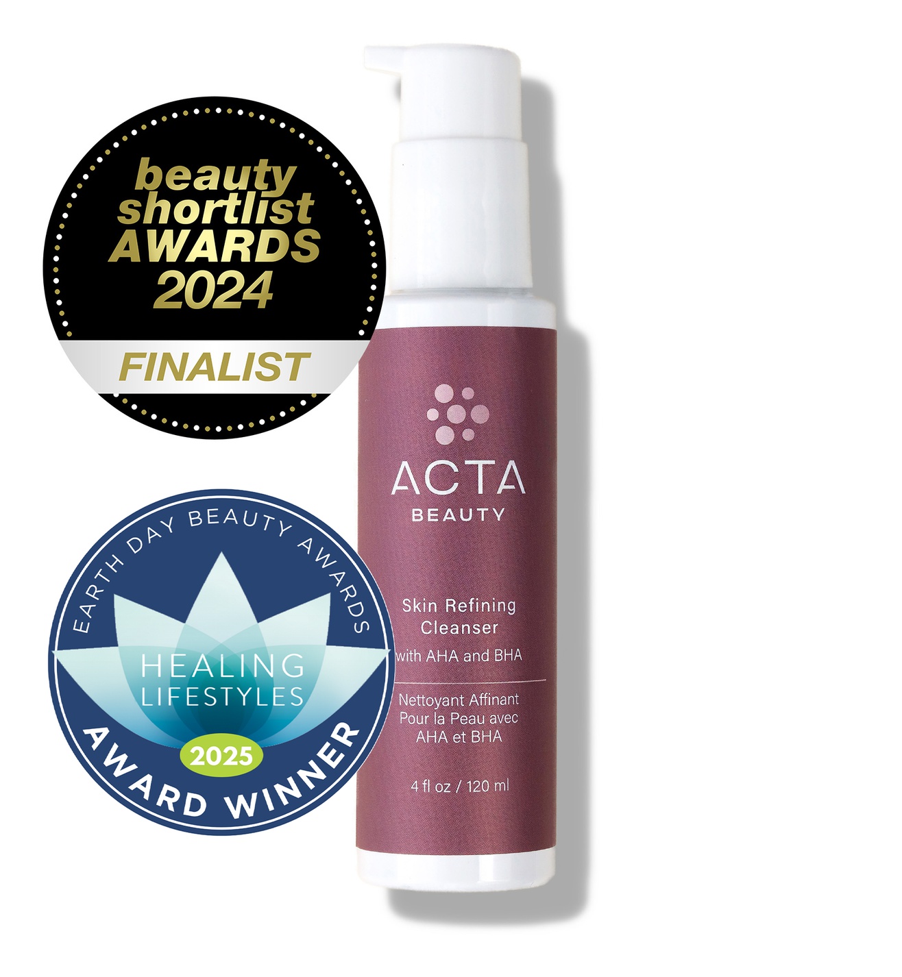 Acta Beauty Skin Refining Cleanser With AHA And BHA