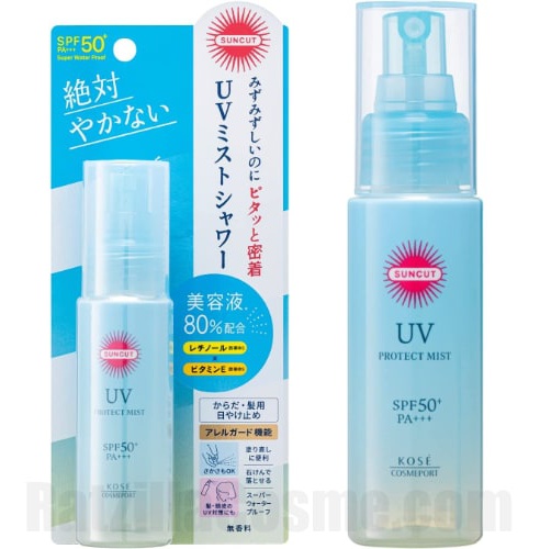 Kose Cosmeport Suncut UV Protect Mist SPF 50+ Pa+++