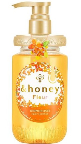 and honey Fleur Kinmokusei Moist Shampoo (Soothing Floral Aroma Of Osmanthus)