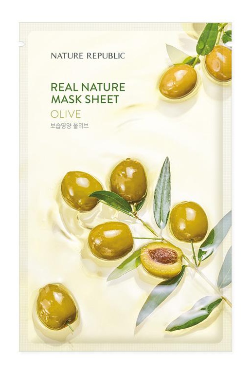 Nature Republic Real Nature Mask Sheet Olive