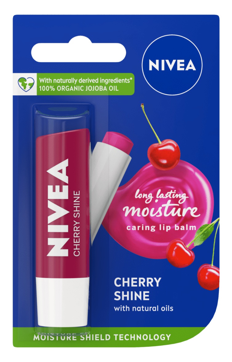 Nivea Cherry Shine Lip Balm