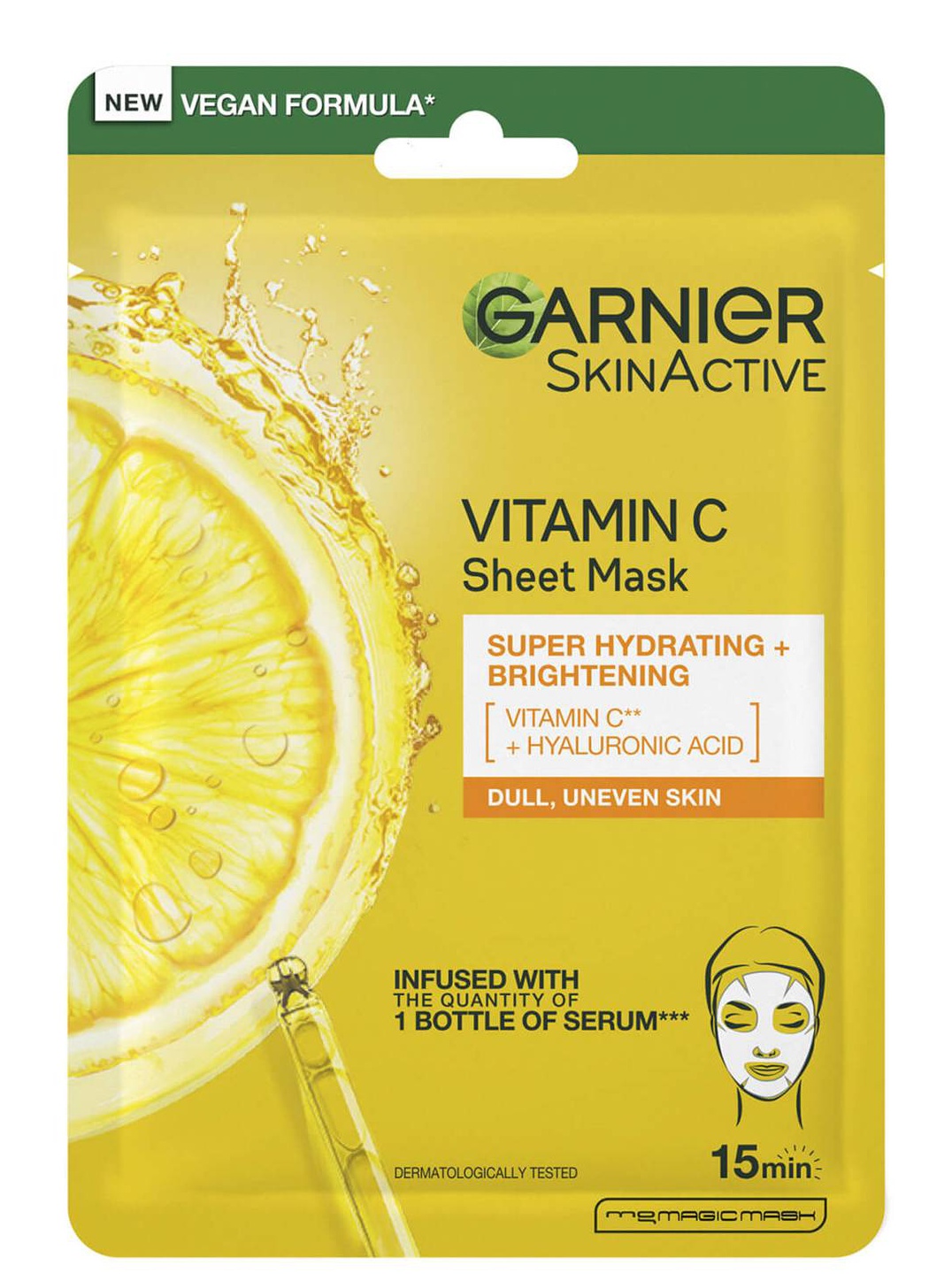 Garnier Skin Active Vitamin C Super Hydrating & Brightening Sheet Mask