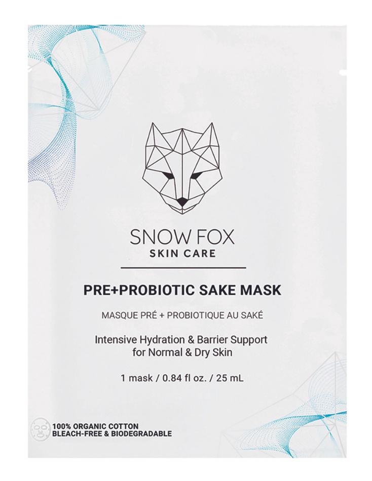 Snow Fox Skincare Pre+probiotic Sake Mask