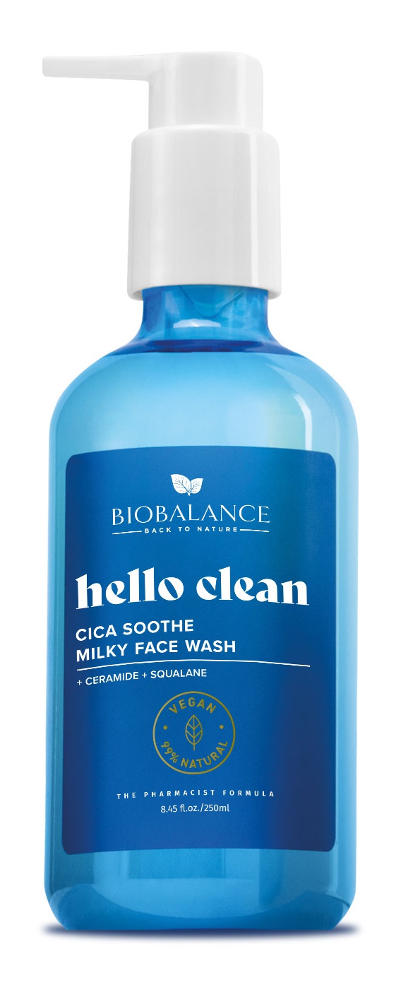 BioBalance Hello Clean Cica Soothe Milky Face Wash