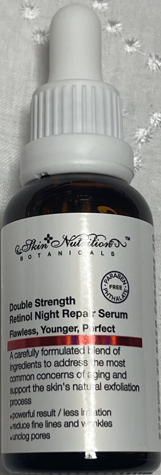 Skin nutrition botanicals Double Strength Retinol Night Repair Serum