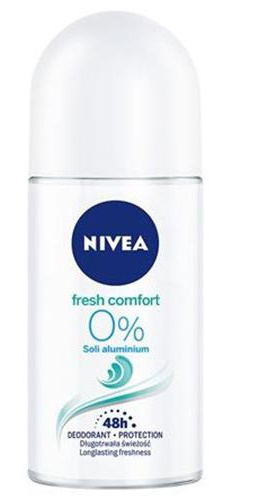 Nivea Deodorant Fresh Comfort 0% Soli Aluminium