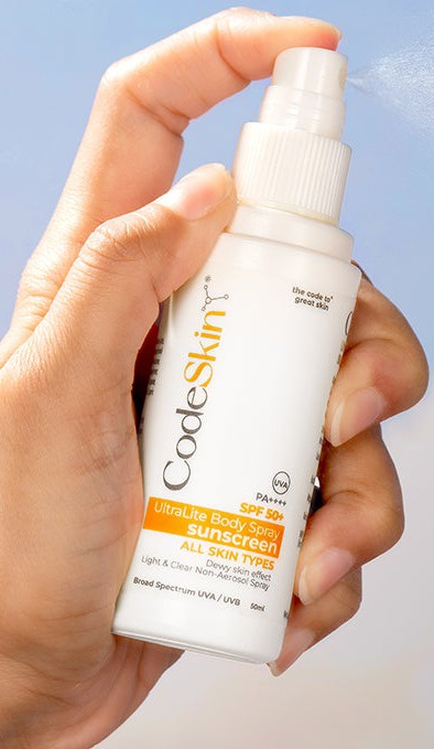 CodeSkin Ultralite Body Spray Sunscreen