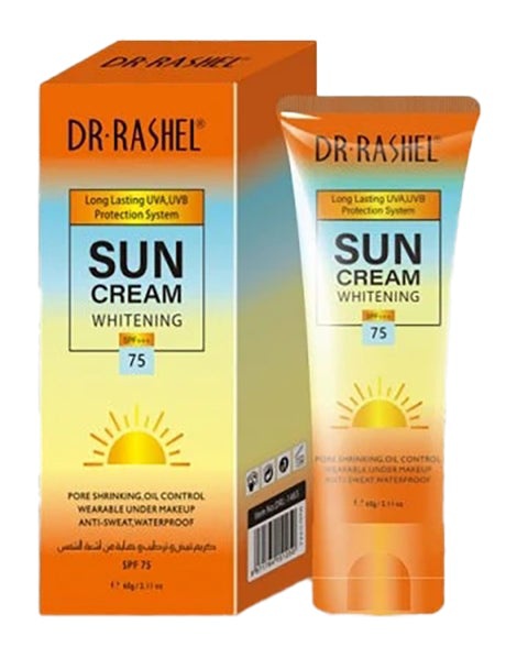 Dr.Rashel Whitening Moisturizing Sun Cream SPF 75