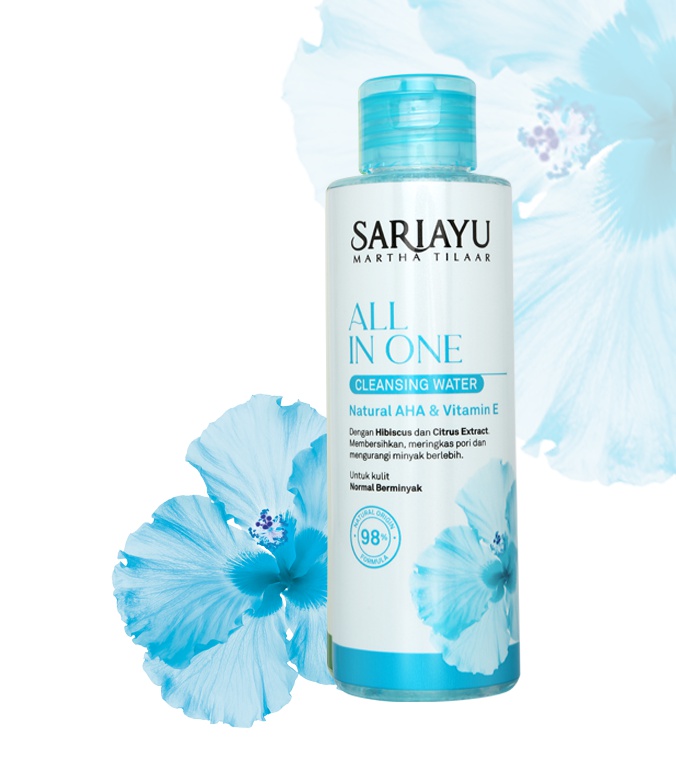 Sariayu All One Cleansing Water - Oily Skin