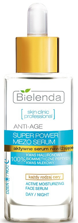 Bielenda Skin Clinic Professional Super Power Mezo Serum Active Moisturizing Face Serum