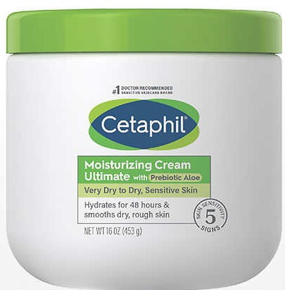 Cetaphil Moisturizing Cream Ultimate with Prebiotic Aloe