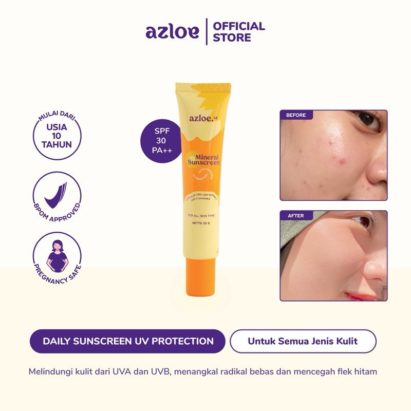 Azloe New Tinted Sunscreen