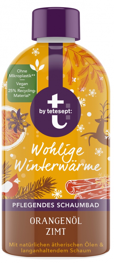 Tetesept Bath Cream Winter - Schaumbad Wohlige Winterwärme