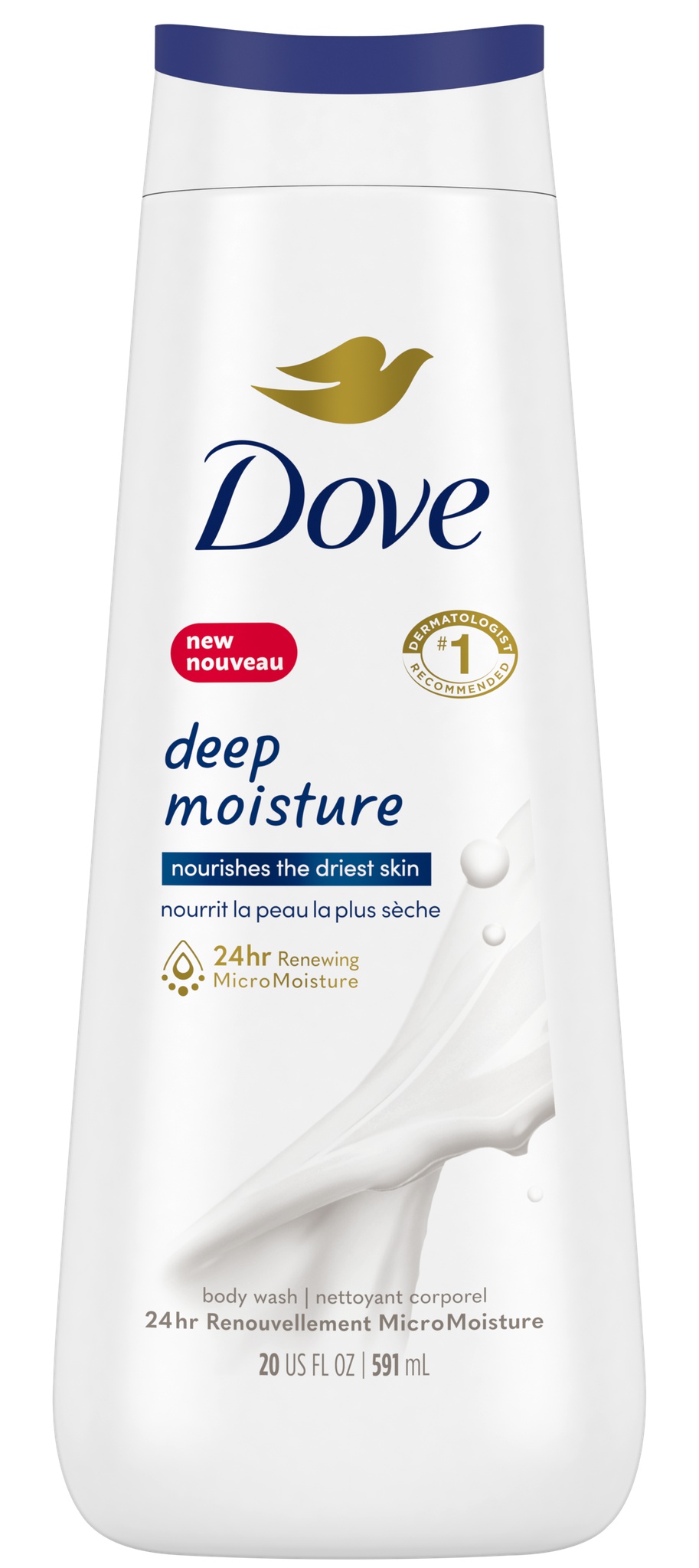 Dove Deep Moisture Nourishes The Driest Skin Body Wash