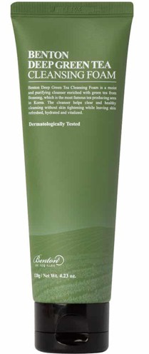 Benton Deep Green Tea Cleansing Foam