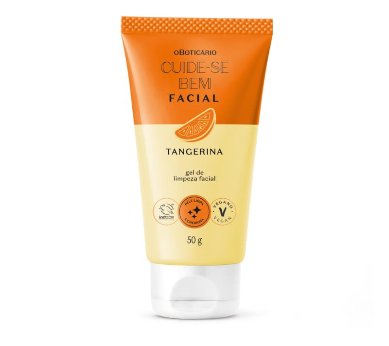 O Boticário Gel De Limpeza Facial Cuide-se Bem Feira Tangerina