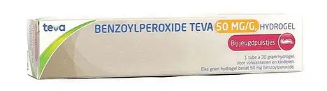 TEVA Benzoylperoxide 50mg/g Hydrogel