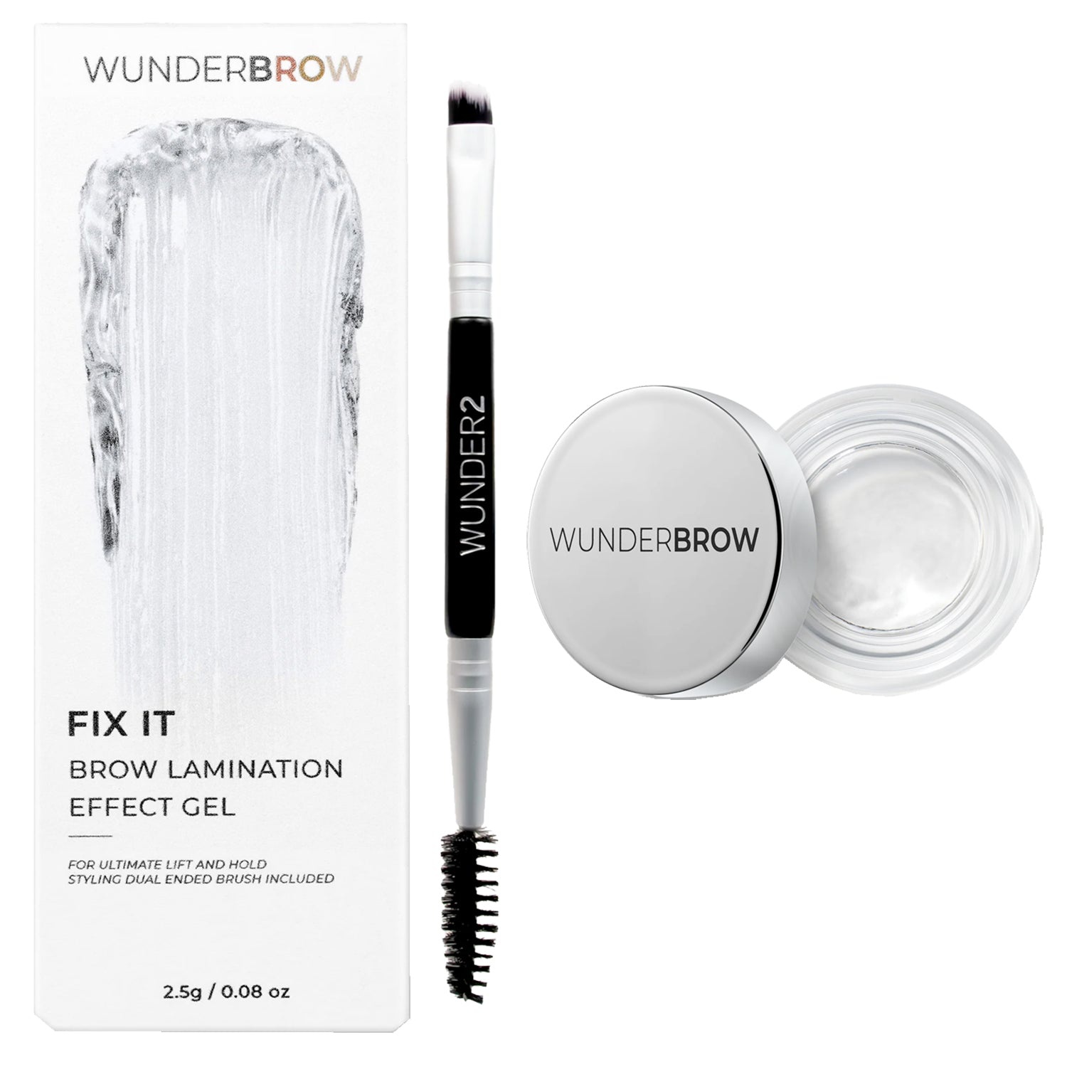 Wunderbrow Fix It Brow Lamination Effect Gel