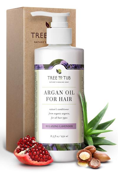 Tree to Tub Argan Oil Condition Relaxing Lavendar