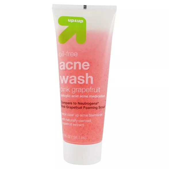 up&up Oil Free Acne Wash (Pink Grapefruit)