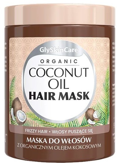 GlySkinCare Organic Coconut Oil Hair Mask