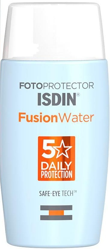ISDIN Fotoprotector Fusion Water SPF 50, Ultralekki Krem Do Twarzy