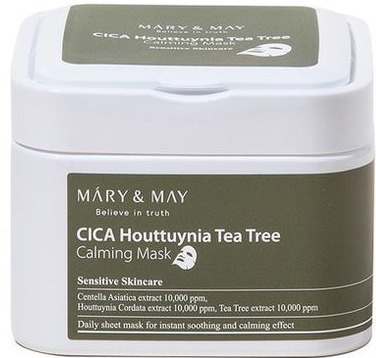 MARY & MAY Cica Houttuynia Tea Tree Calming Mask
