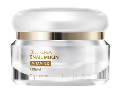 Missha Cell Renew Snail Mucin Vitamin C Cream