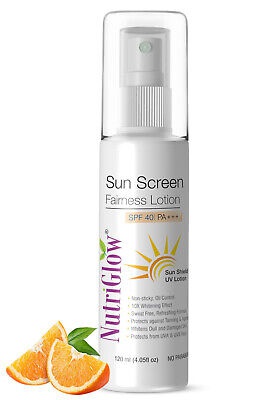 NutriGlow Sunscreen Fairness Lotion SPF 40 Pa+++