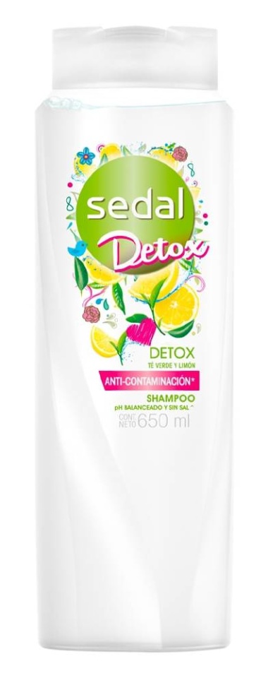 Sedal Co-creations Shampoo Sedal Detox Té Verde Y Limón