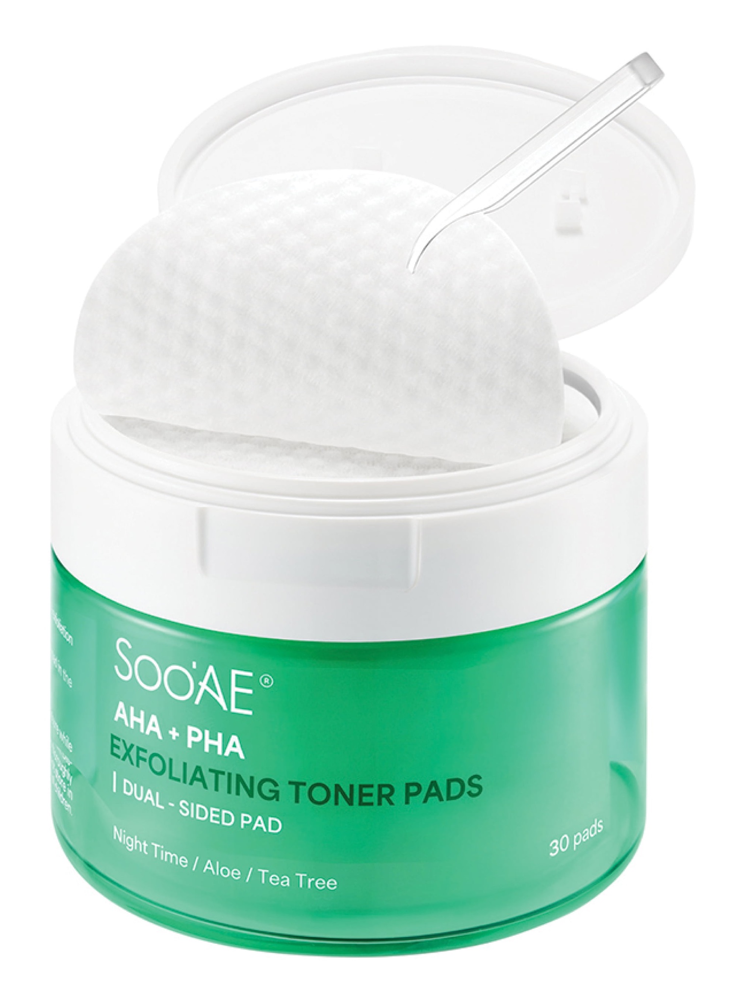 Soo'Ae AHA + PHA Exfoliating Toner Pads