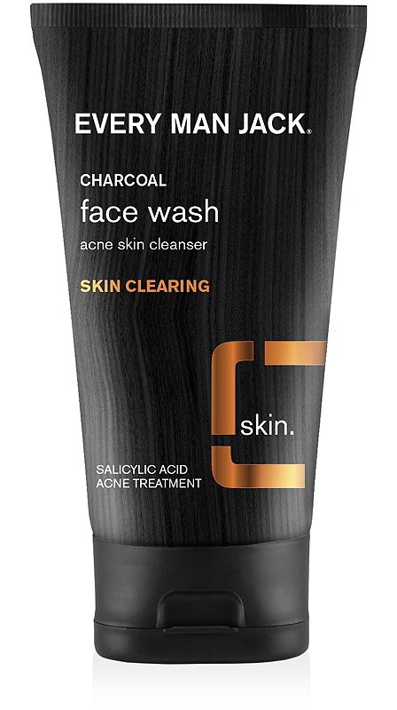 Every Man Jack Charcoal Face Wash Acne Skin Cleanser
