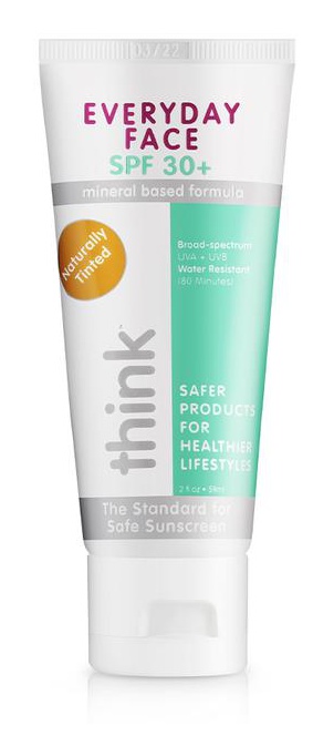 Think Everyday Face Sunscreen (2Oz) - Naturally Tinted
