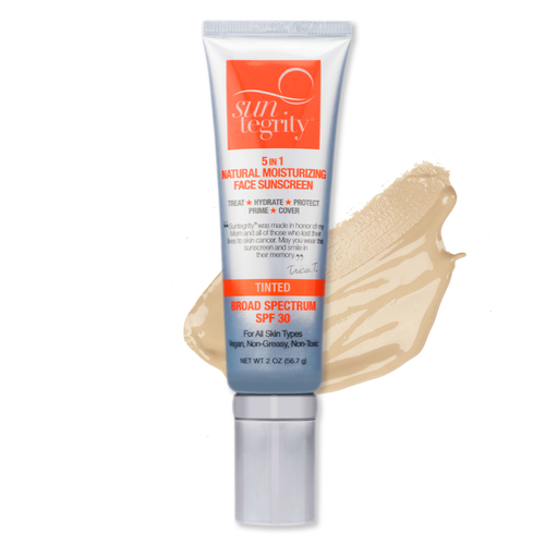 Suntegrity "5 In 1" Natural Moisturizing Face Sunscreen, Broad Spectrum Spf 30
