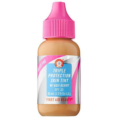 First Aid Beauty Hello Fab Triple Protection Skin Tint Spf 30