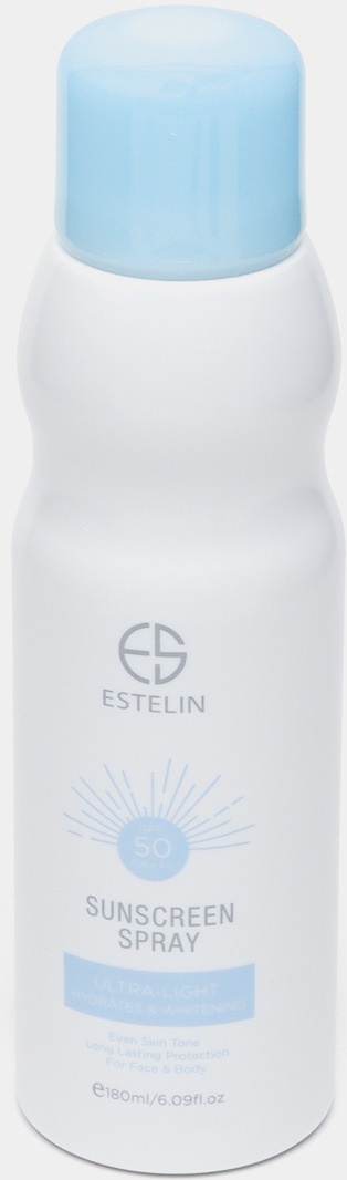 Estelin Sunscreen Spray SPF50pa+++ Ultra-light Hydrates & Whitening