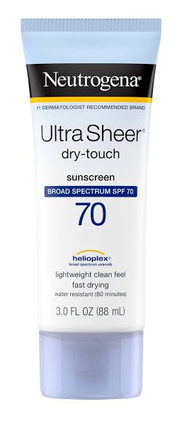 Ultra sheer deals neutrogena 70