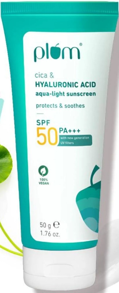 PLUM Cica & Hyaluronic Aqua Light SPF Sunscreen 50 Pa +++