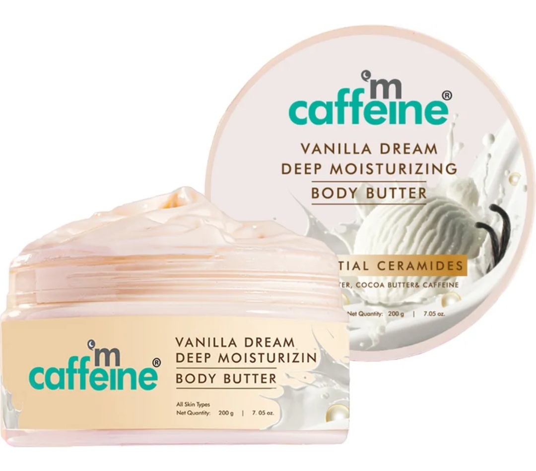 MCaffeine Vanilla Dream Deep Moisturizing Body Butter