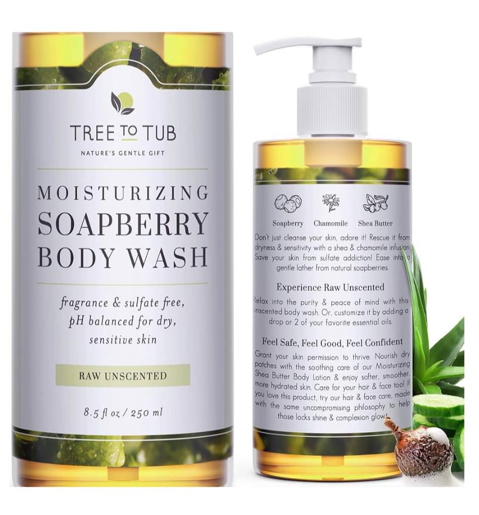 Tree to Tub Moisturising Soapberry Body Wash