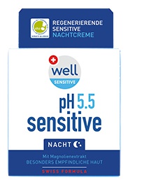 well sensitive pH 5.5 Sensitive Nachtcreme