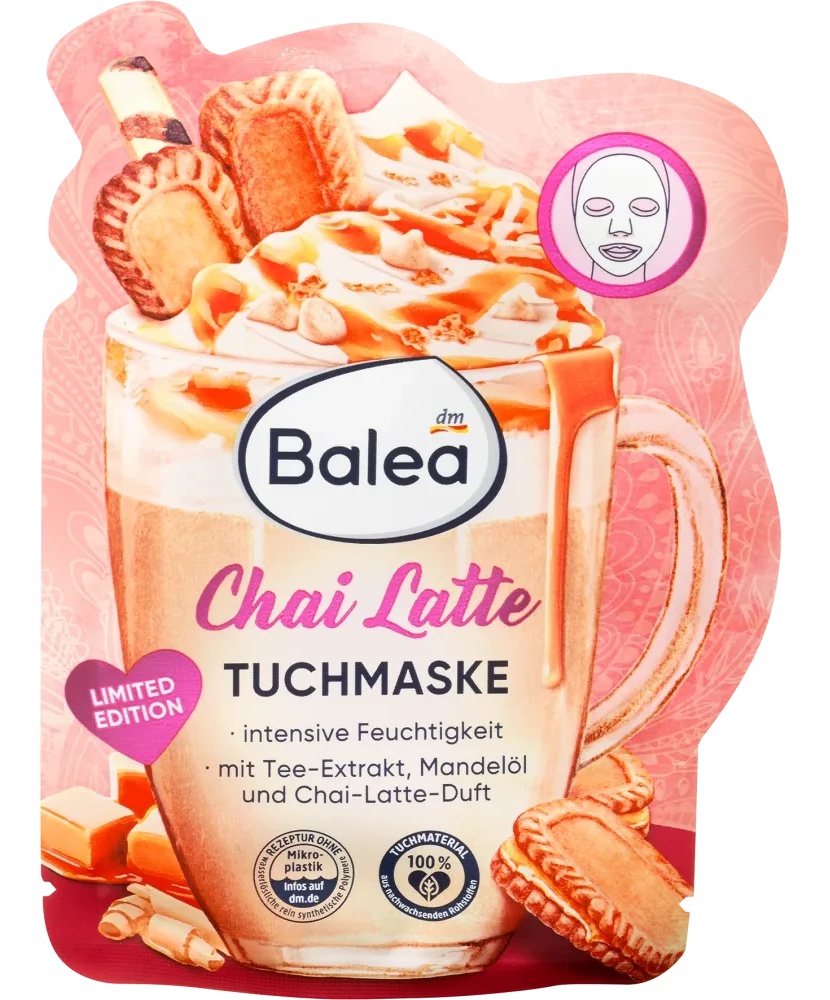 Balea Chai Latte Tuchmaske