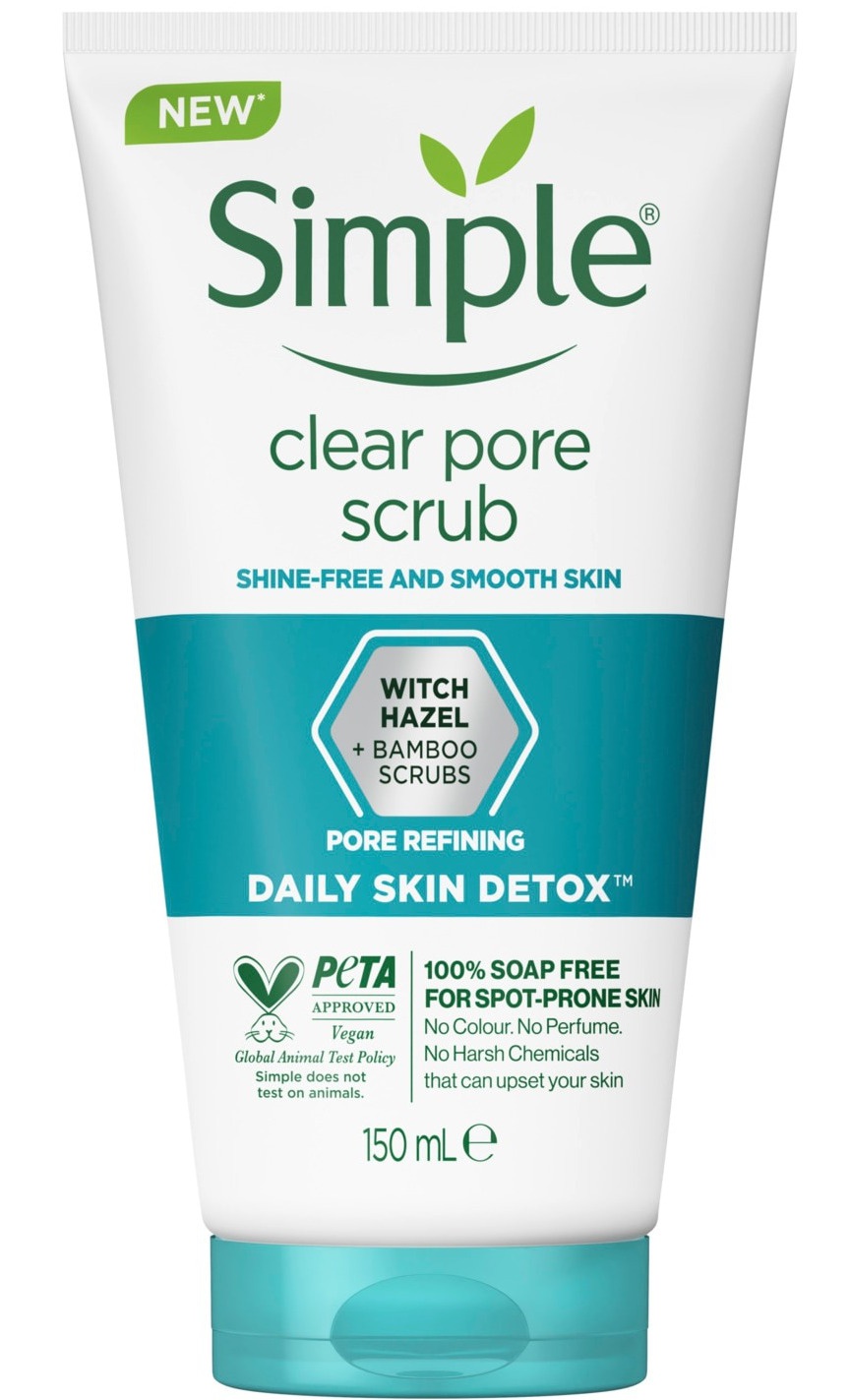 Simple Daily Skin Detox Clear Pore Scrub