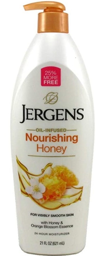 JERGENS Nourishing Honey Body Lotion,  For Dry Skin