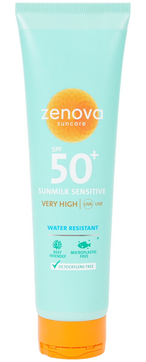 Zenova suncare SPF 50+ Sunmilk Sensitive
