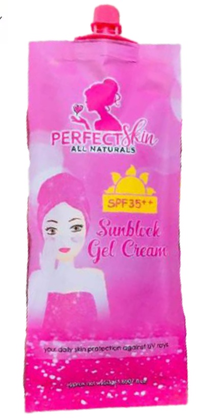 Perfect Skin All Naturals Sunblock Gel Cream SPF35