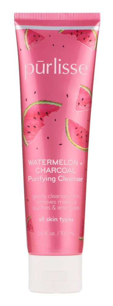 Purlisse Watermelon + Charcoal Purifying Cleanser