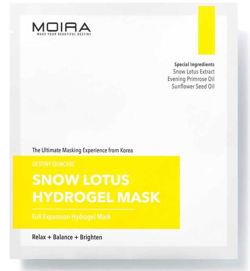 MOIRA Snow Lotus Hydrogel Mask