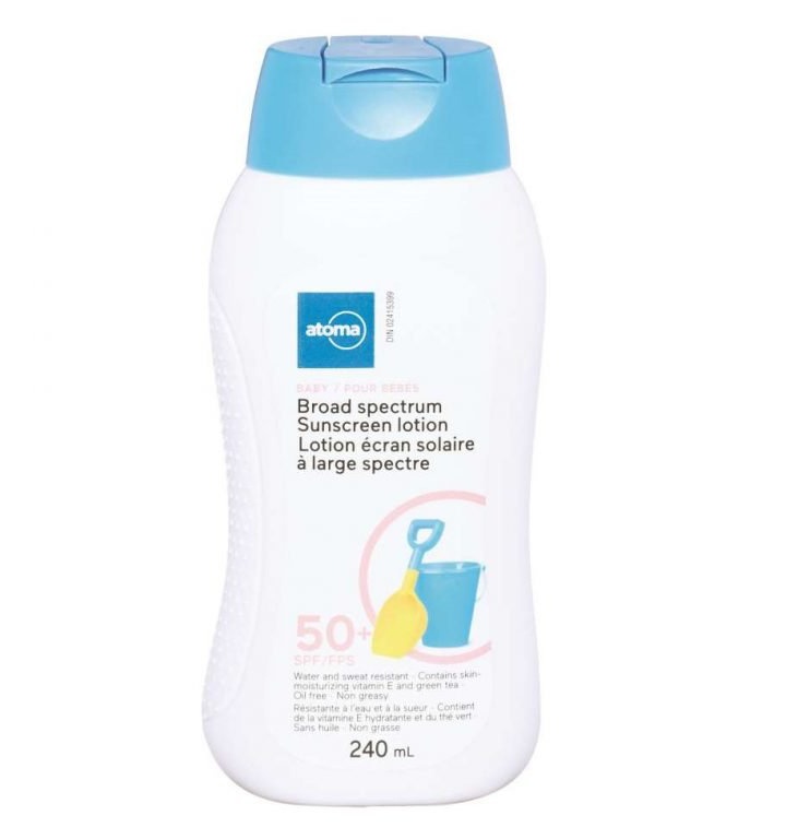 Atoma Broad Spectrum Sunscreen Lotion Spf 50 Baby
